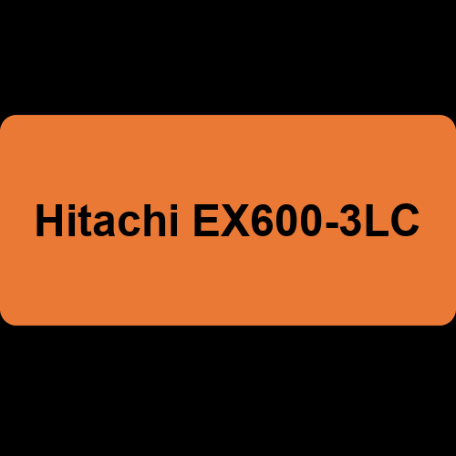 Hitachi EX600-3LC